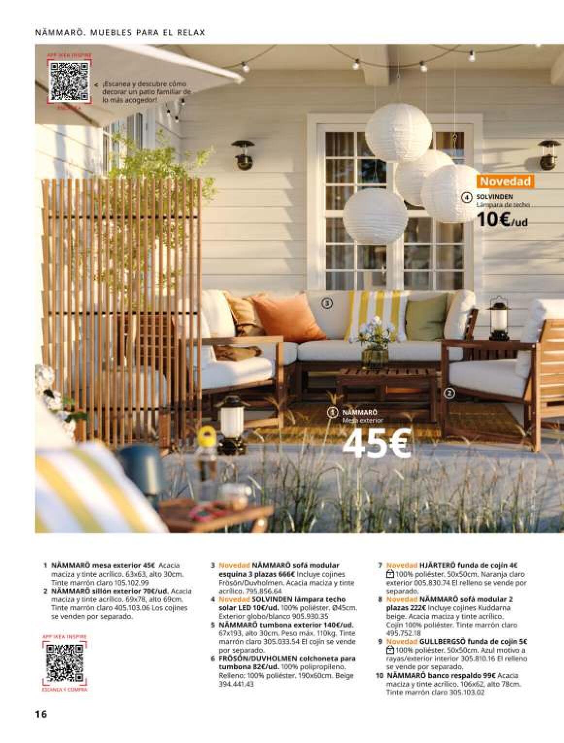 Muebles de exterior IKEA. Página 16
