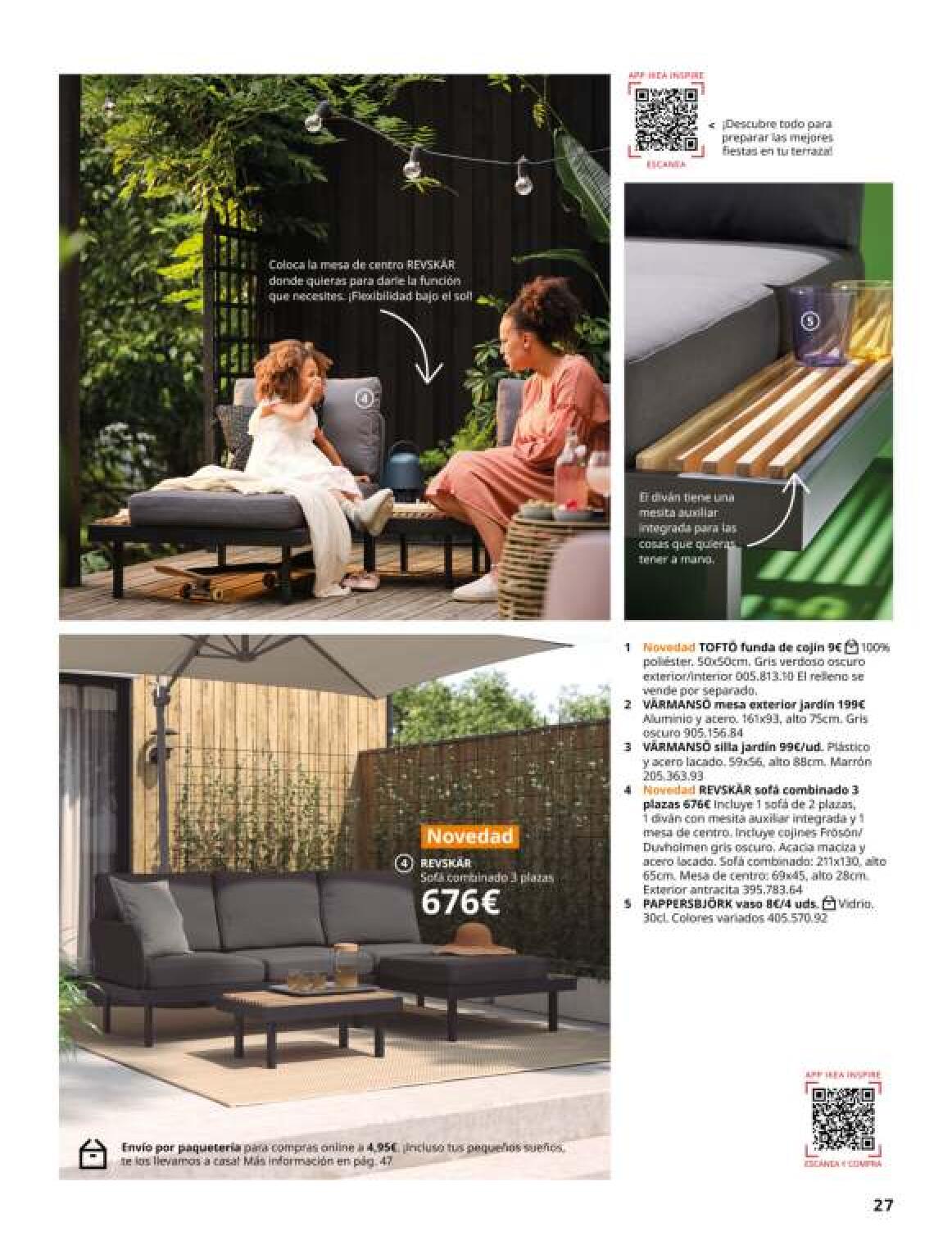 Muebles de exterior IKEA. Página 27
