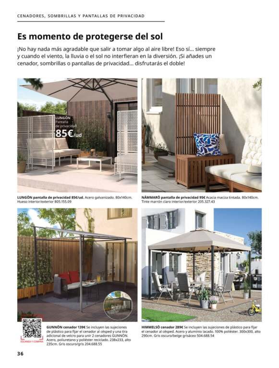 Muebles de exterior IKEA. Página 36