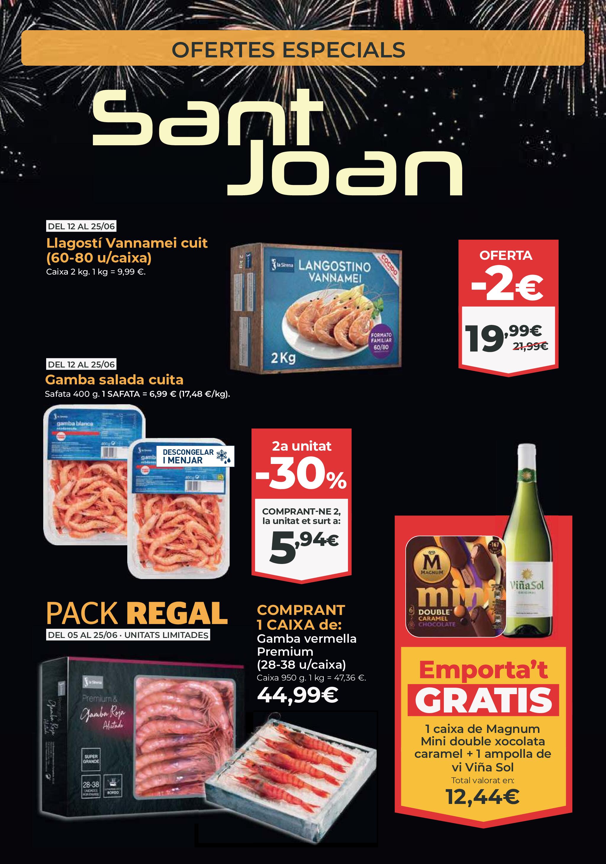 Ofertas Sant Joan Cataluña La Sirena. Página 02