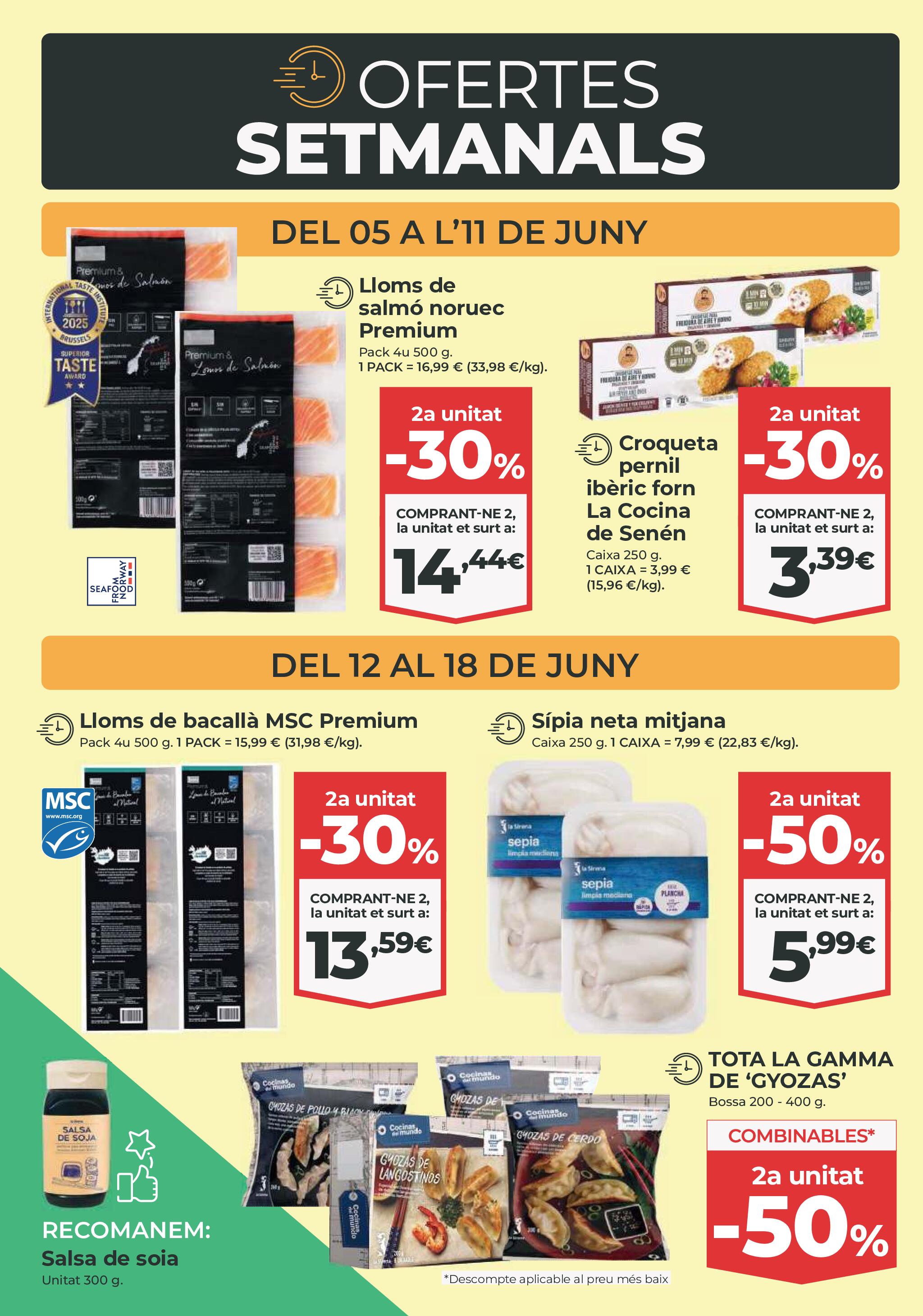 Ofertas Sant Joan Cataluña La Sirena. Página 03