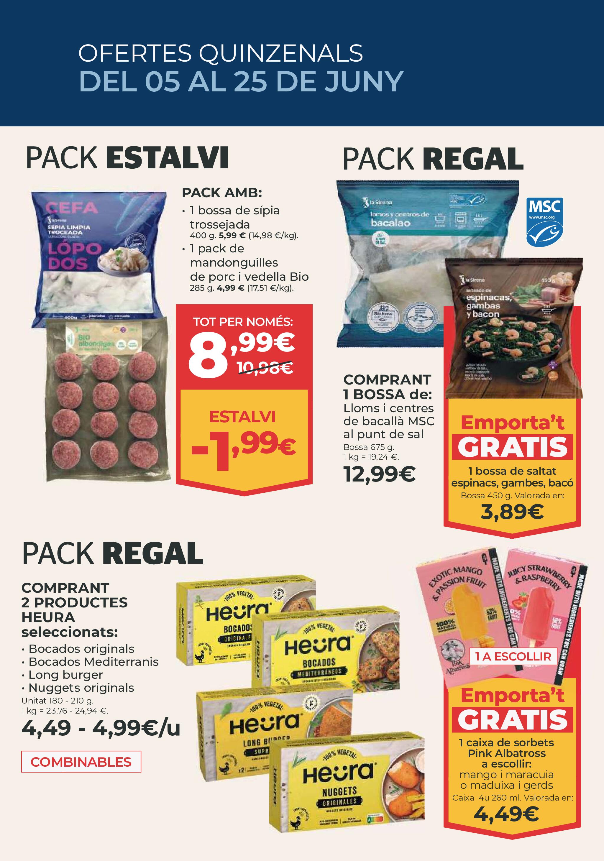 Ofertas Sant Joan Cataluña La Sirena. Página 05