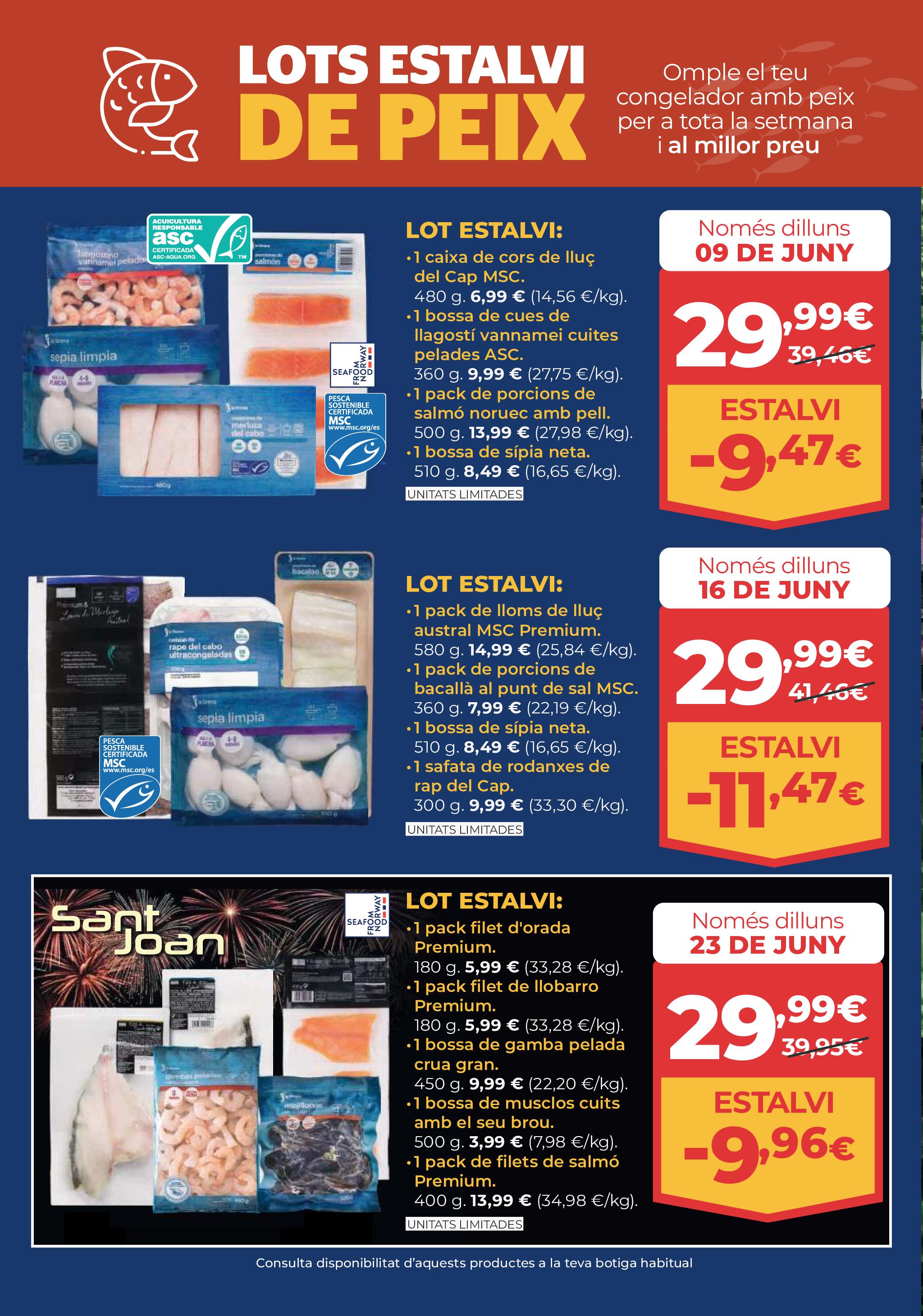 Ofertas Sant Joan Cataluña La Sirena. Página 10