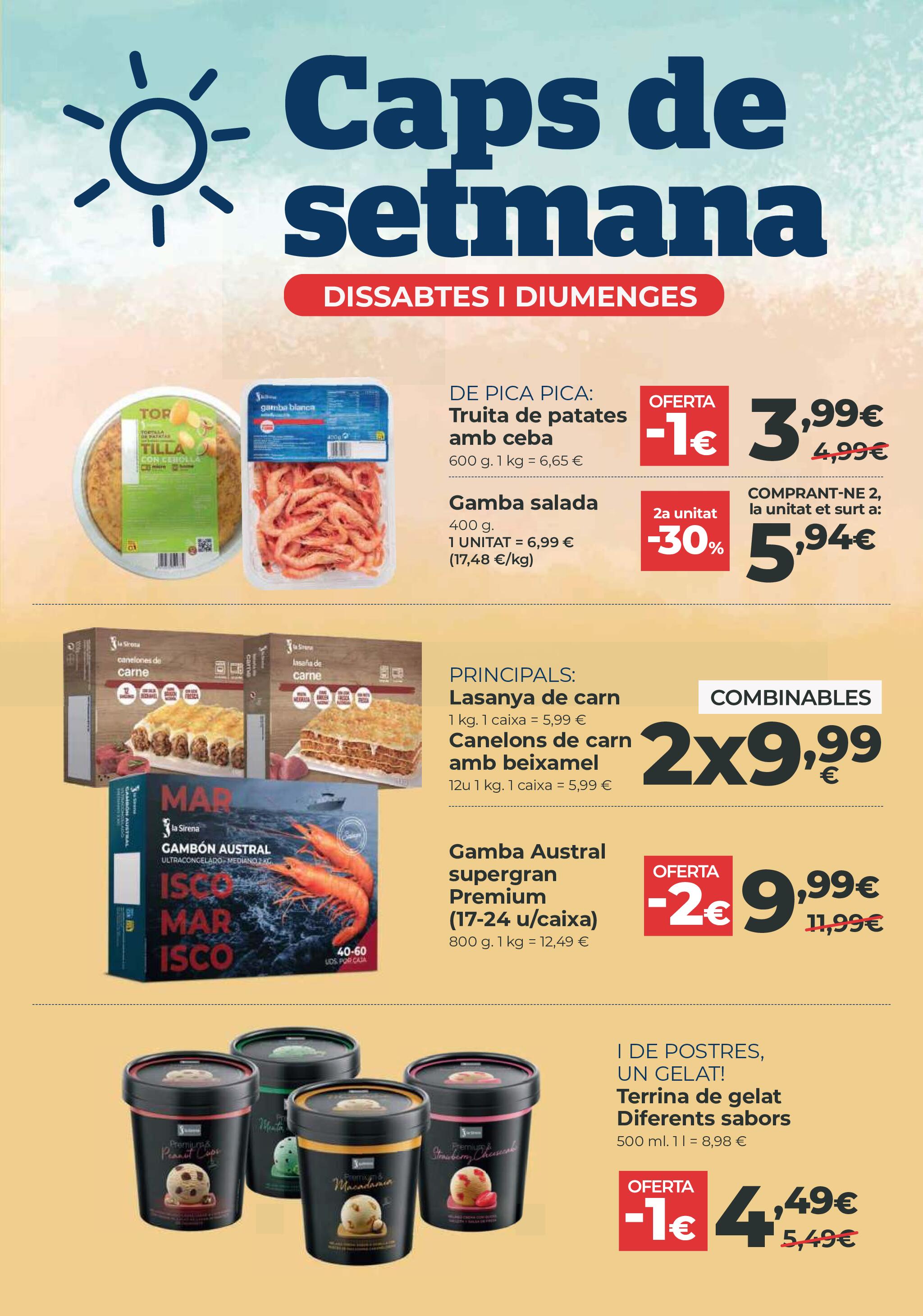 Ofertas Sant Joan Cataluña La Sirena. Página 13