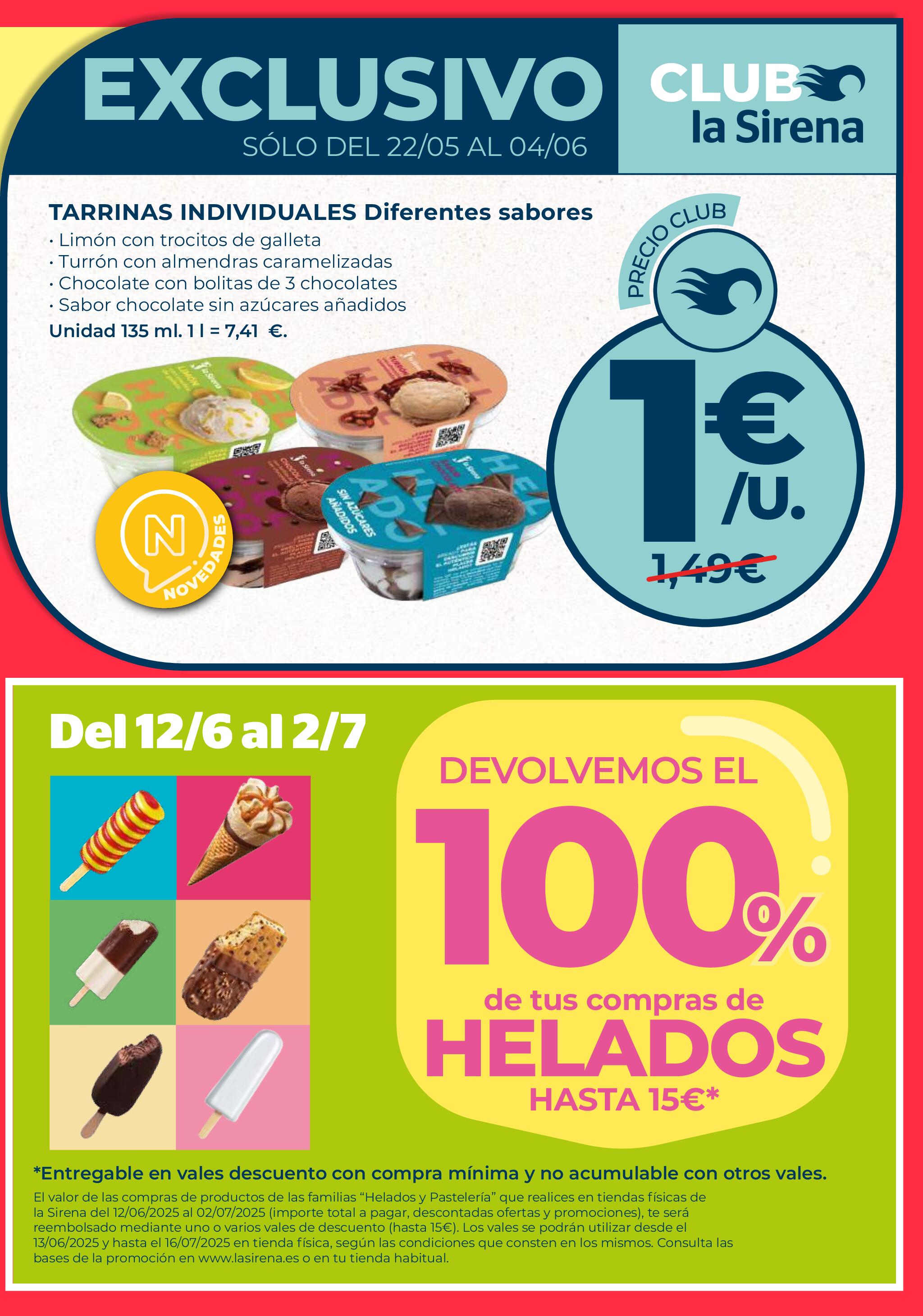 Tanto posados como helados La Sirena. Página 05