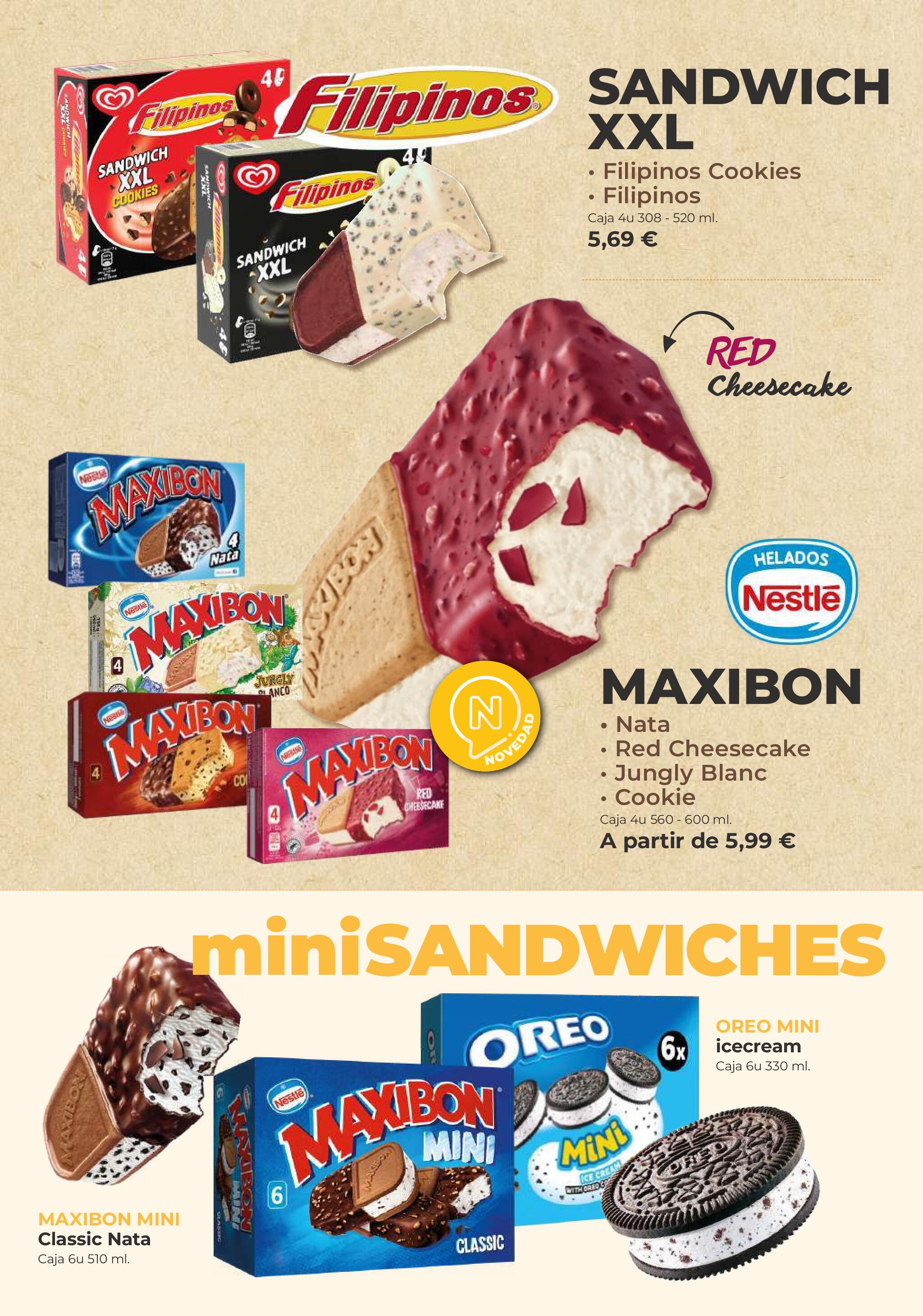 Tanto posados como helados La Sirena. Página 25