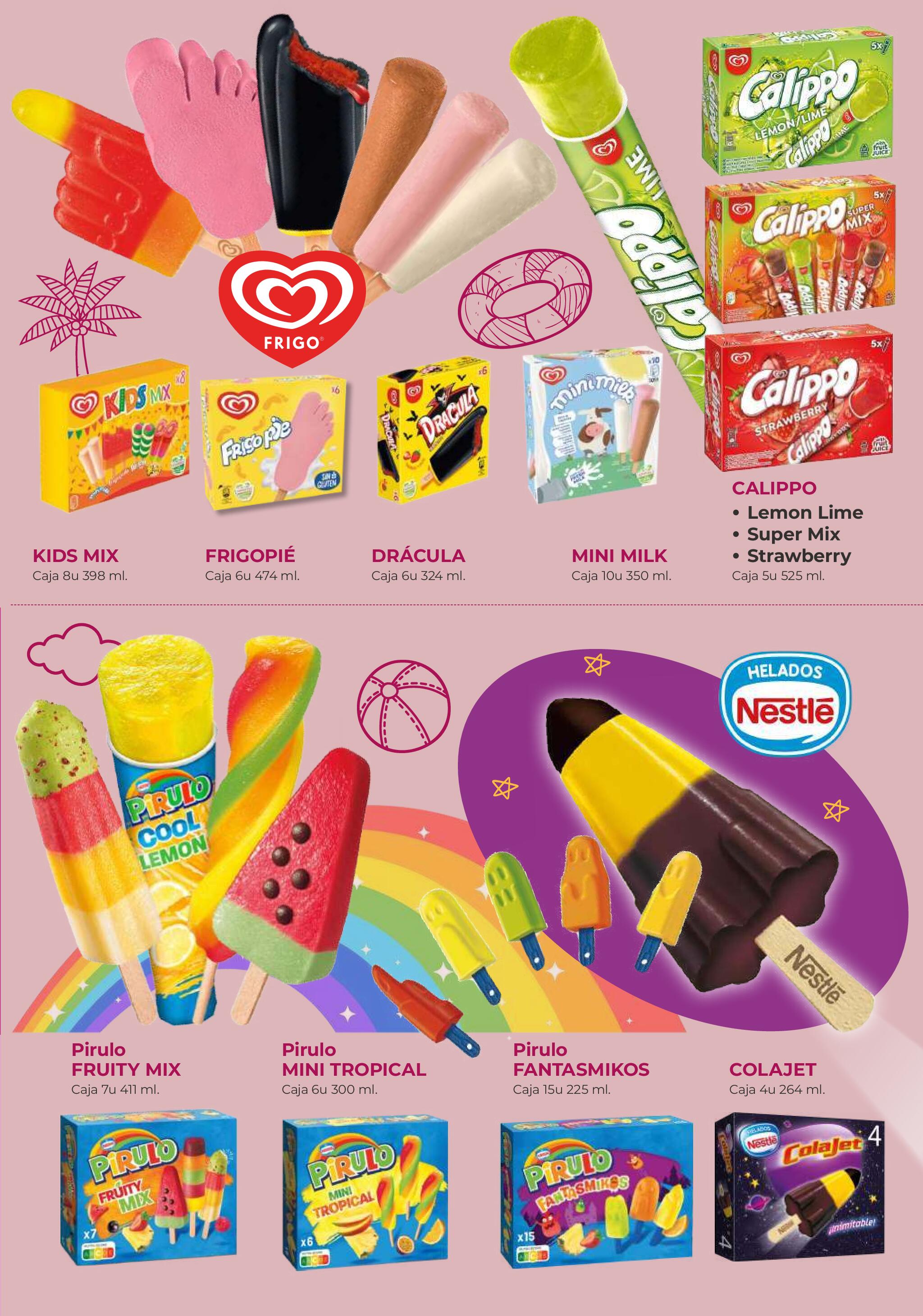 Tanto posados como helados La Sirena. Página 37