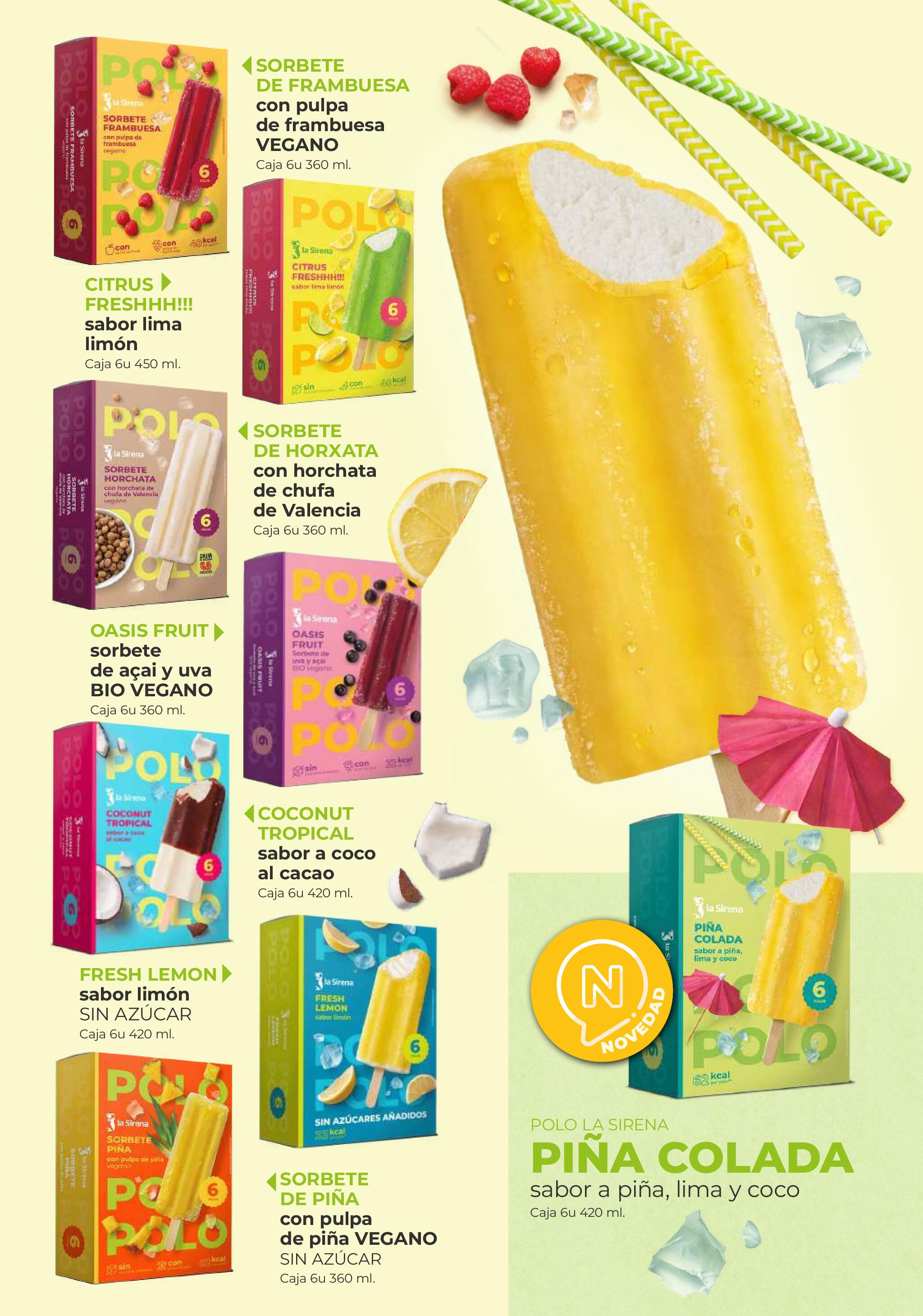 Tanto posados como helados La Sirena. Página 41