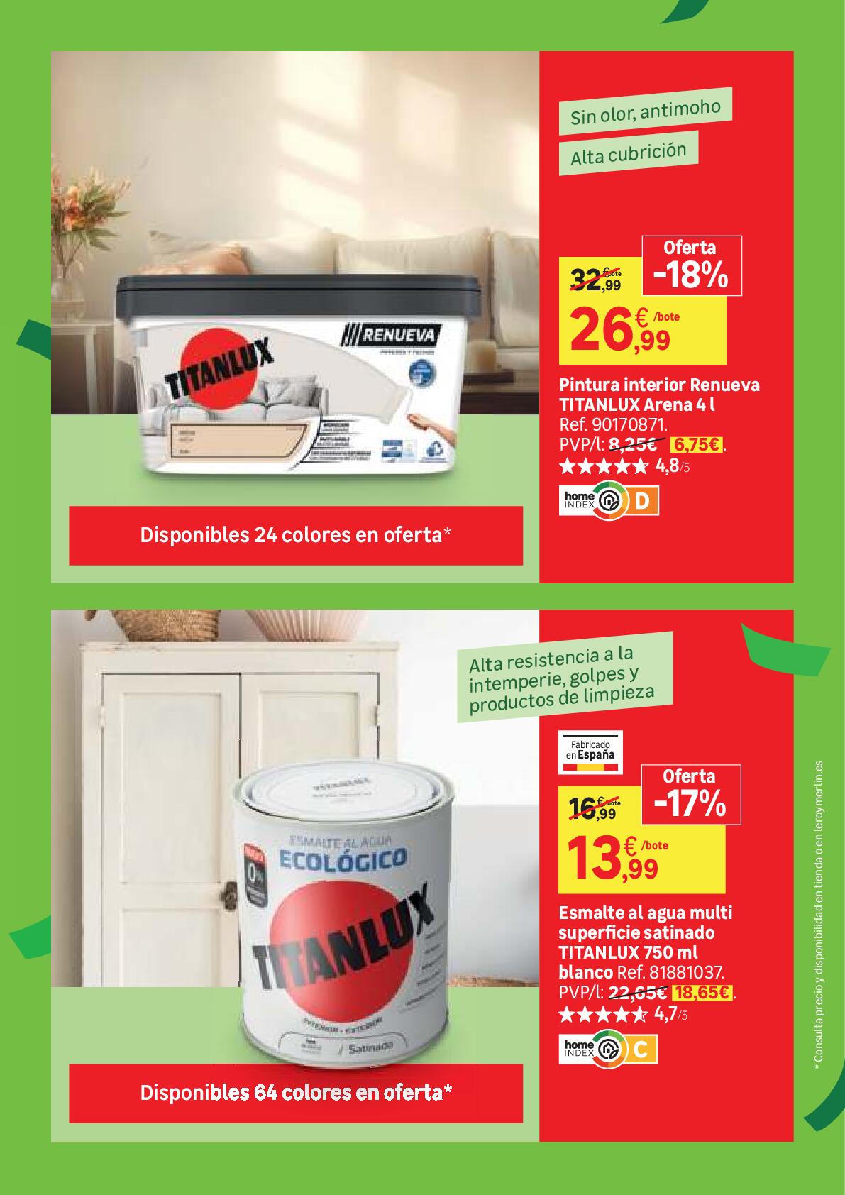 Aniversario hasta -40% Leroy Merlin. Página 42