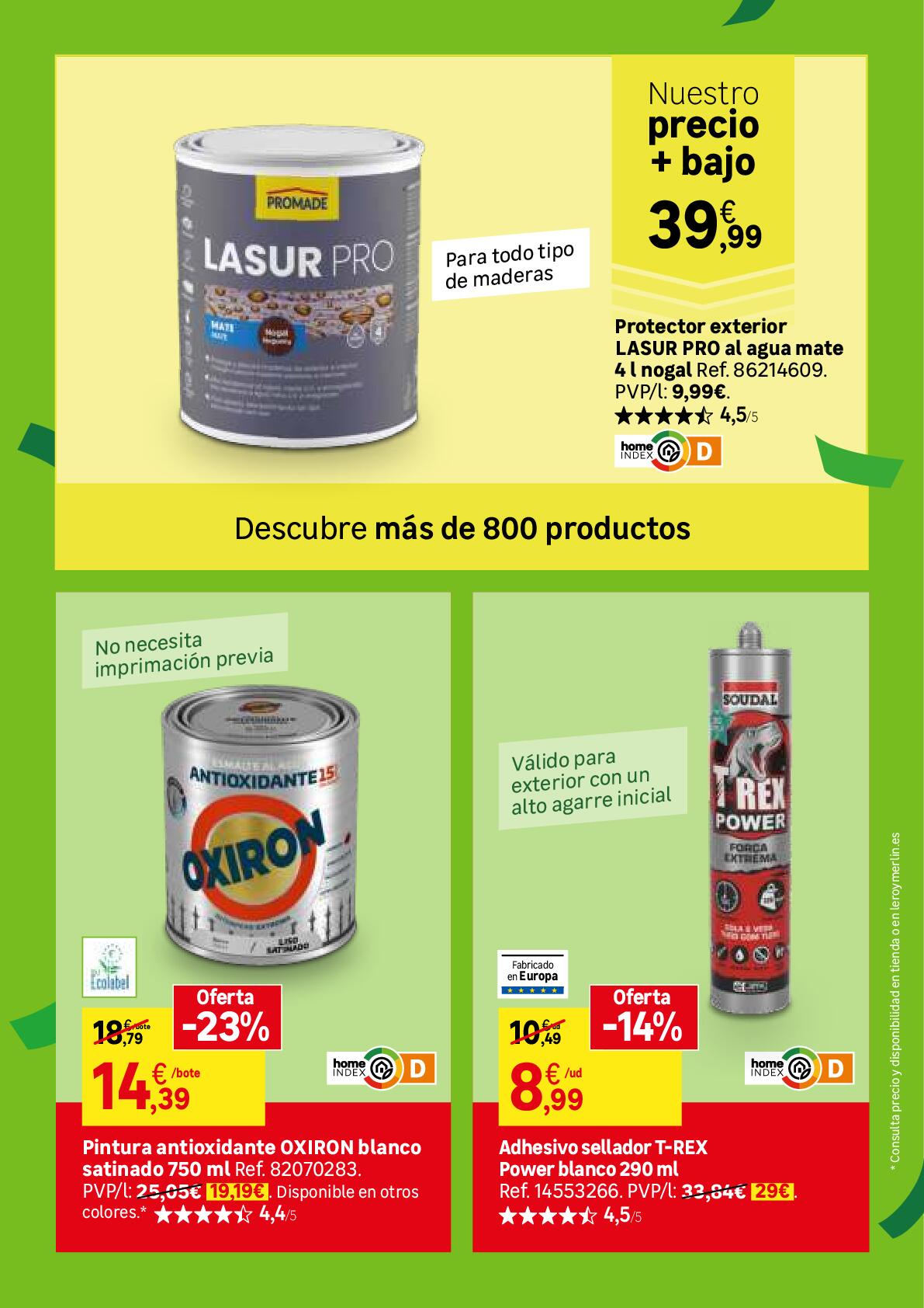 Aniversario hasta -40% Leroy Merlin. Página 48