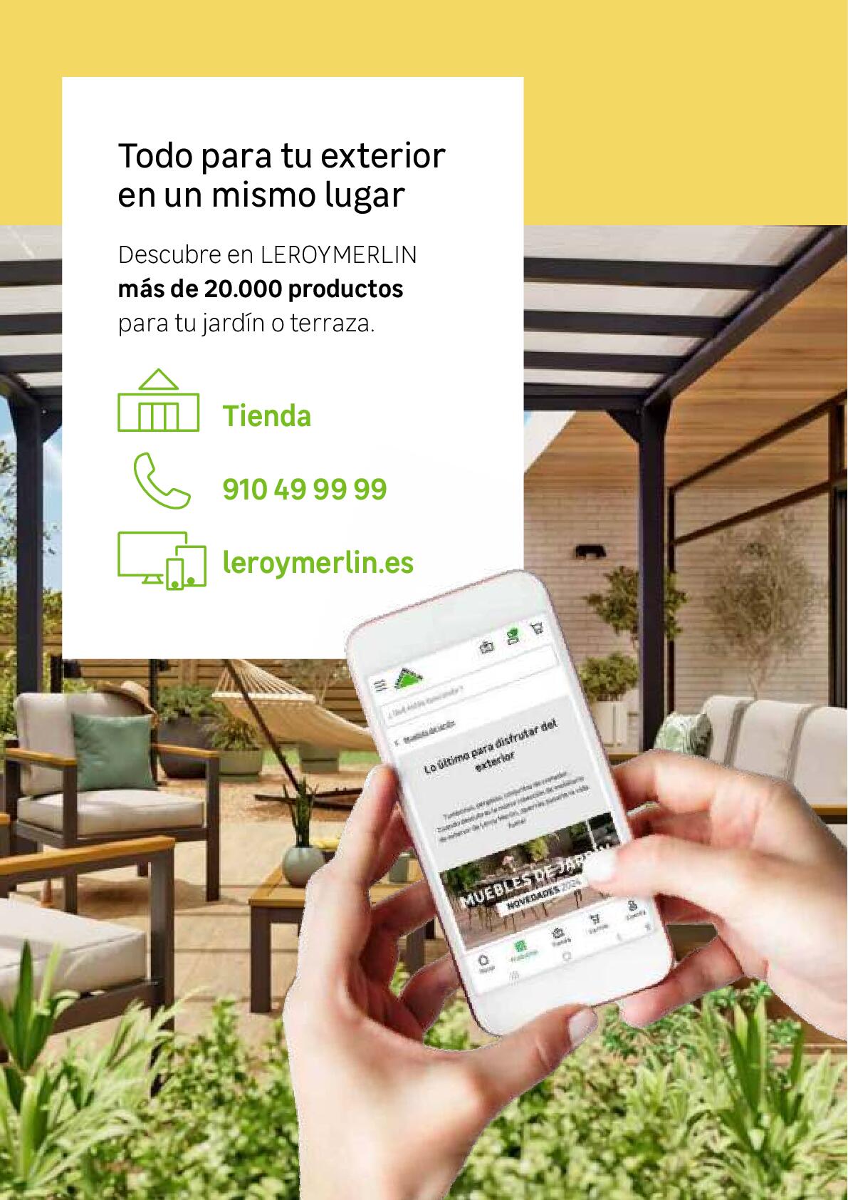 Especial jardines y terrazas Leroy Merlin. Página 03
