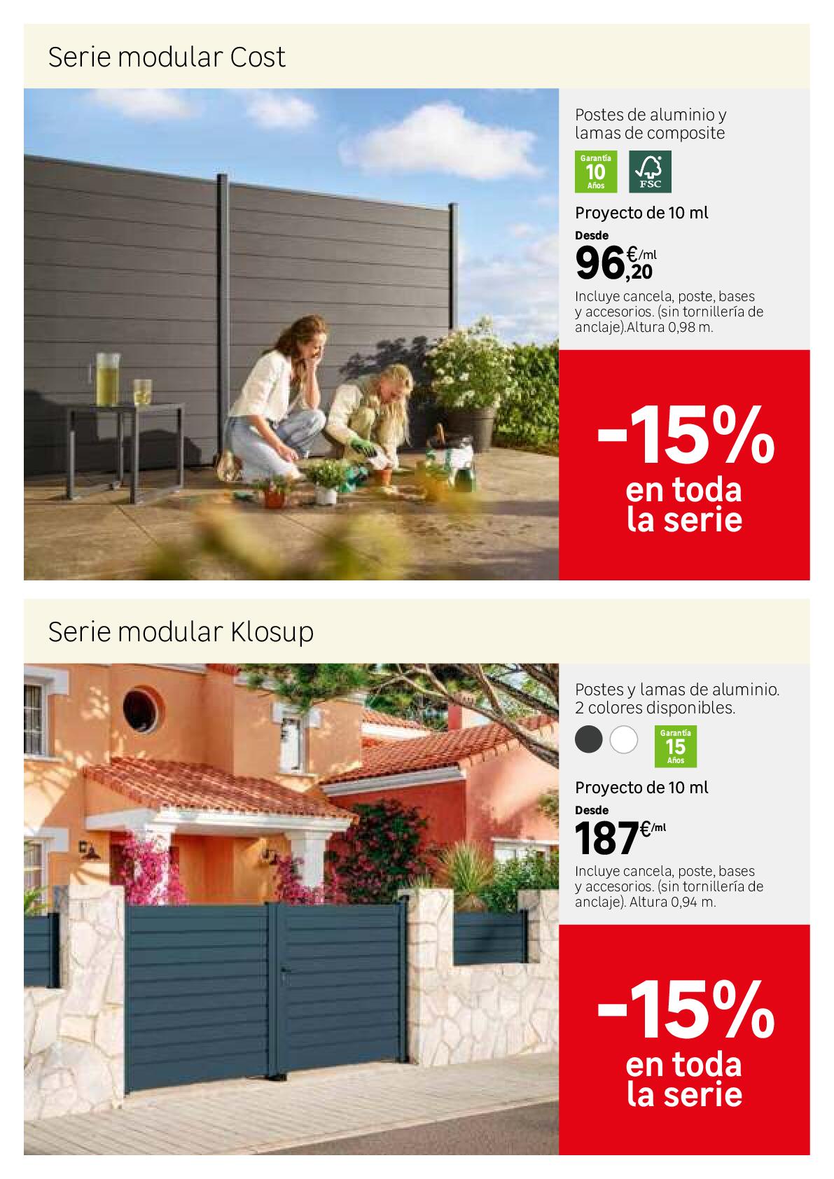 Especial jardines y terrazas Leroy Merlin. Página 107