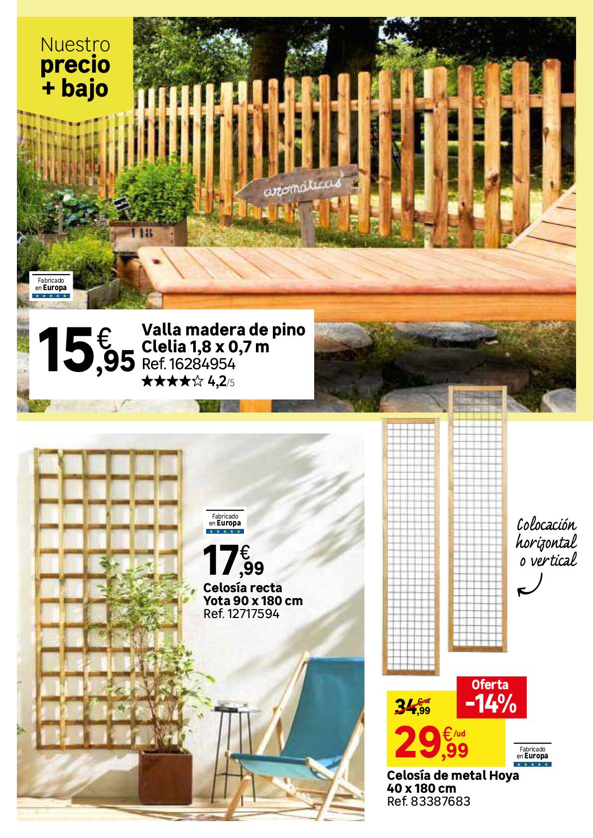 Especial jardines y terrazas Leroy Merlin. Página 110