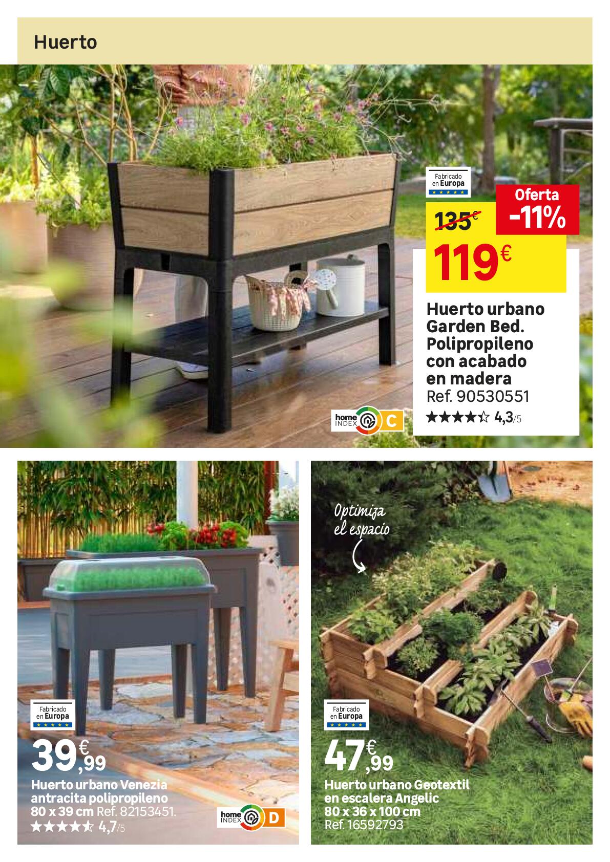 Especial jardines y terrazas Leroy Merlin. Página 124