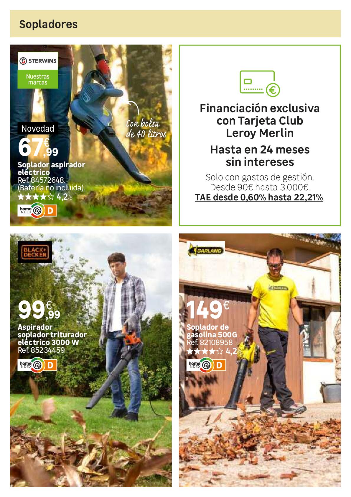 Especial jardines y terrazas Leroy Merlin. Página 142
