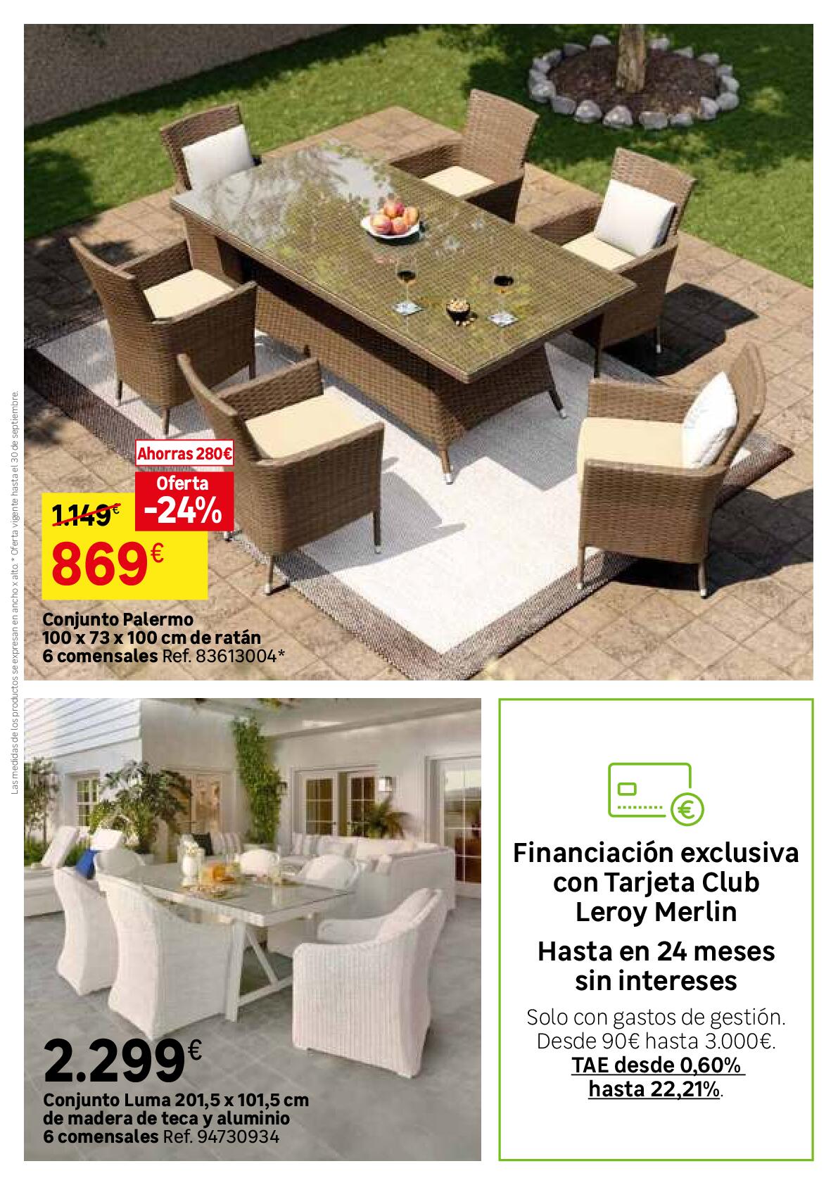 Especial jardines y terrazas Leroy Merlin. Página 15