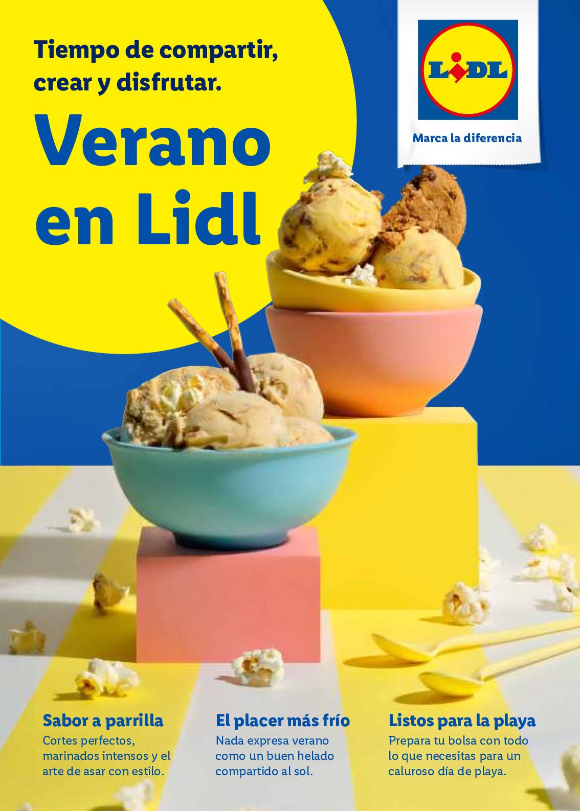 Catálogo especial verano Lidl. Página 01