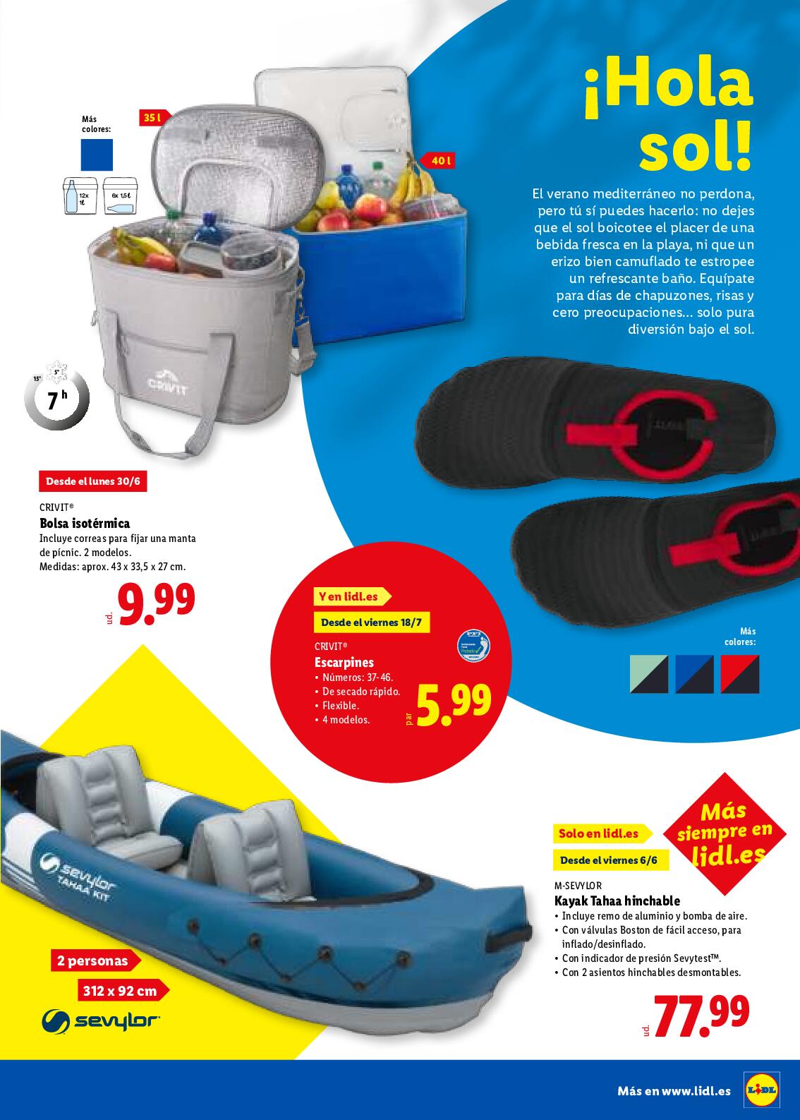 Catálogo especial verano Lidl. Página 37