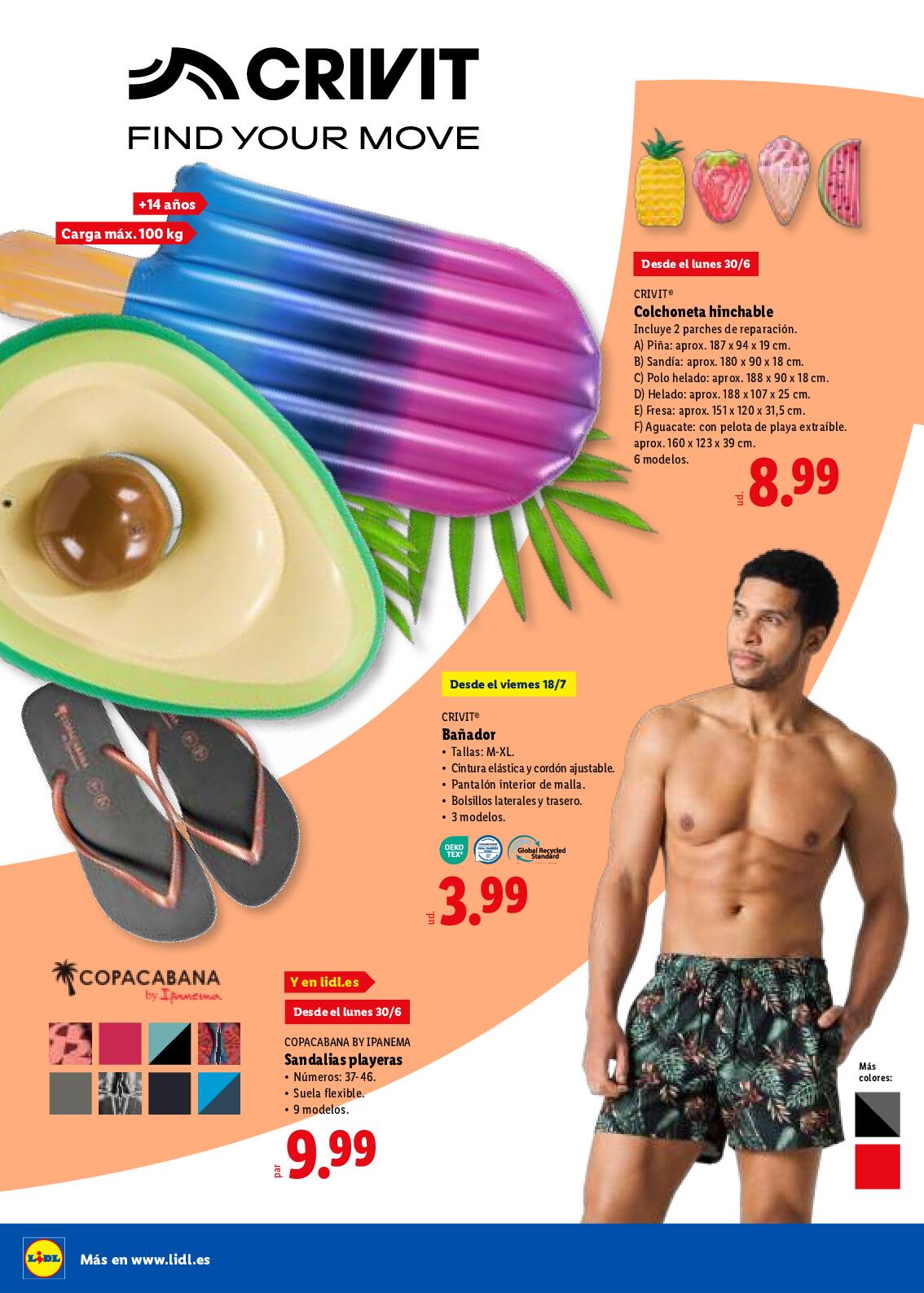 Catálogo especial verano Lidl. Página 38