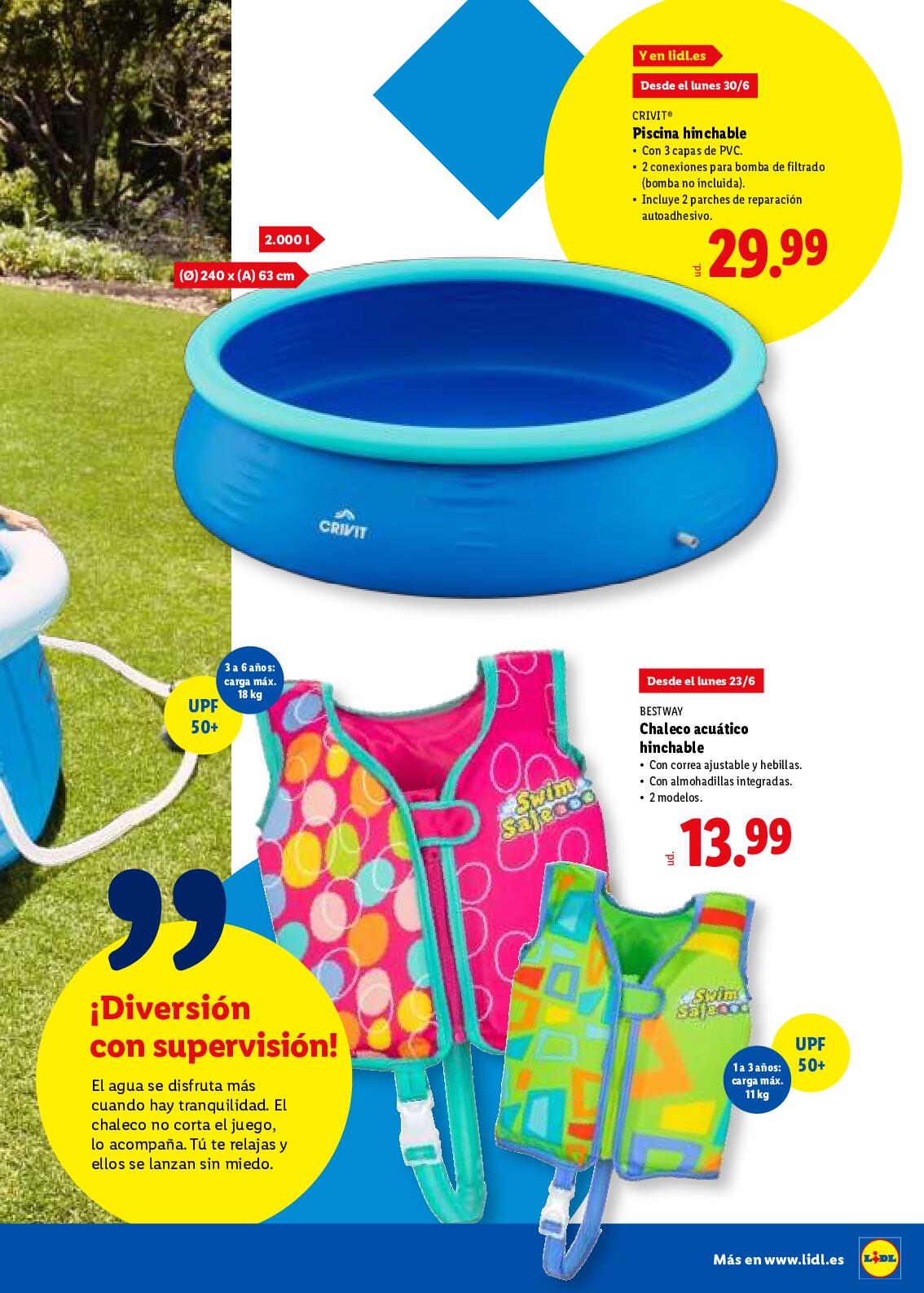 Catálogo especial verano Lidl. Página 45