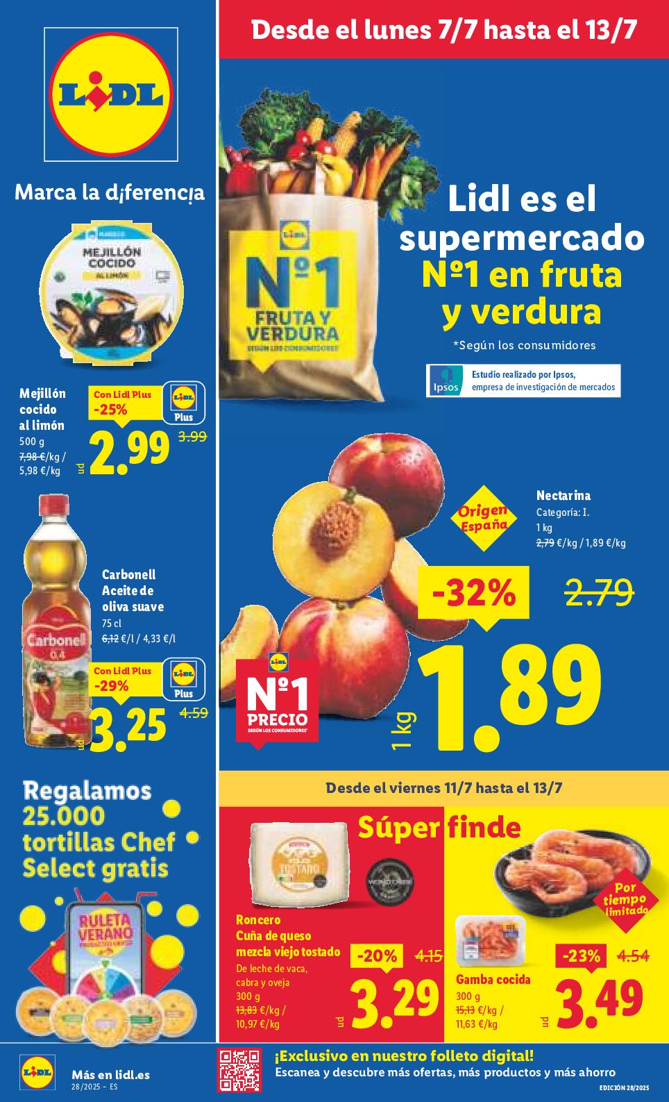 Catálogo semanal Lidl. Página 01
