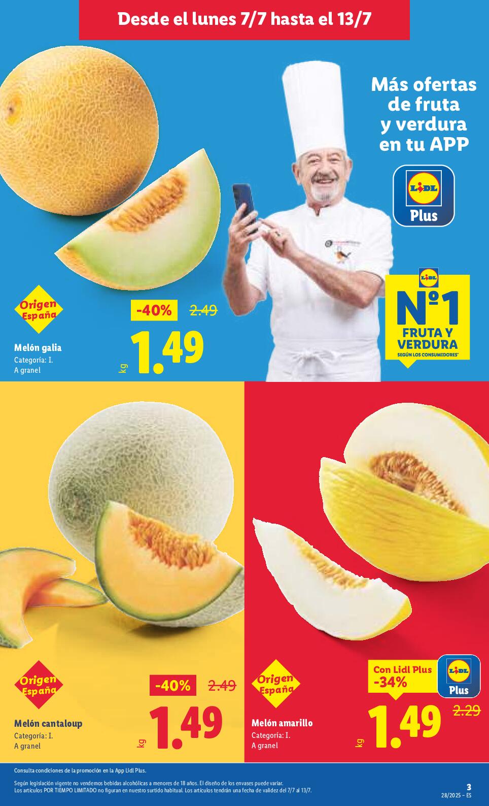 Catálogo semanal Lidl. Página 03