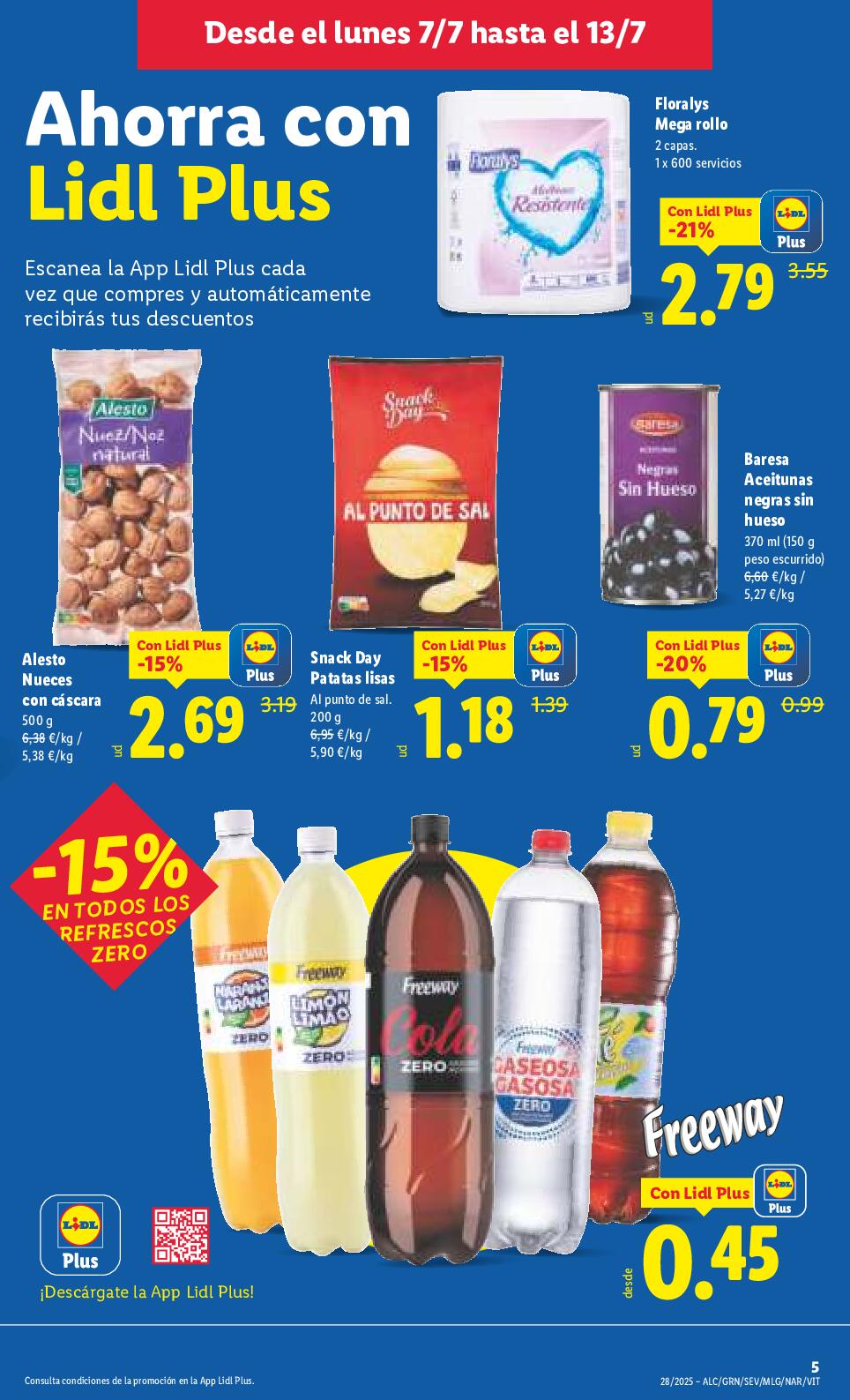 Catálogo semanal Lidl. Página 05