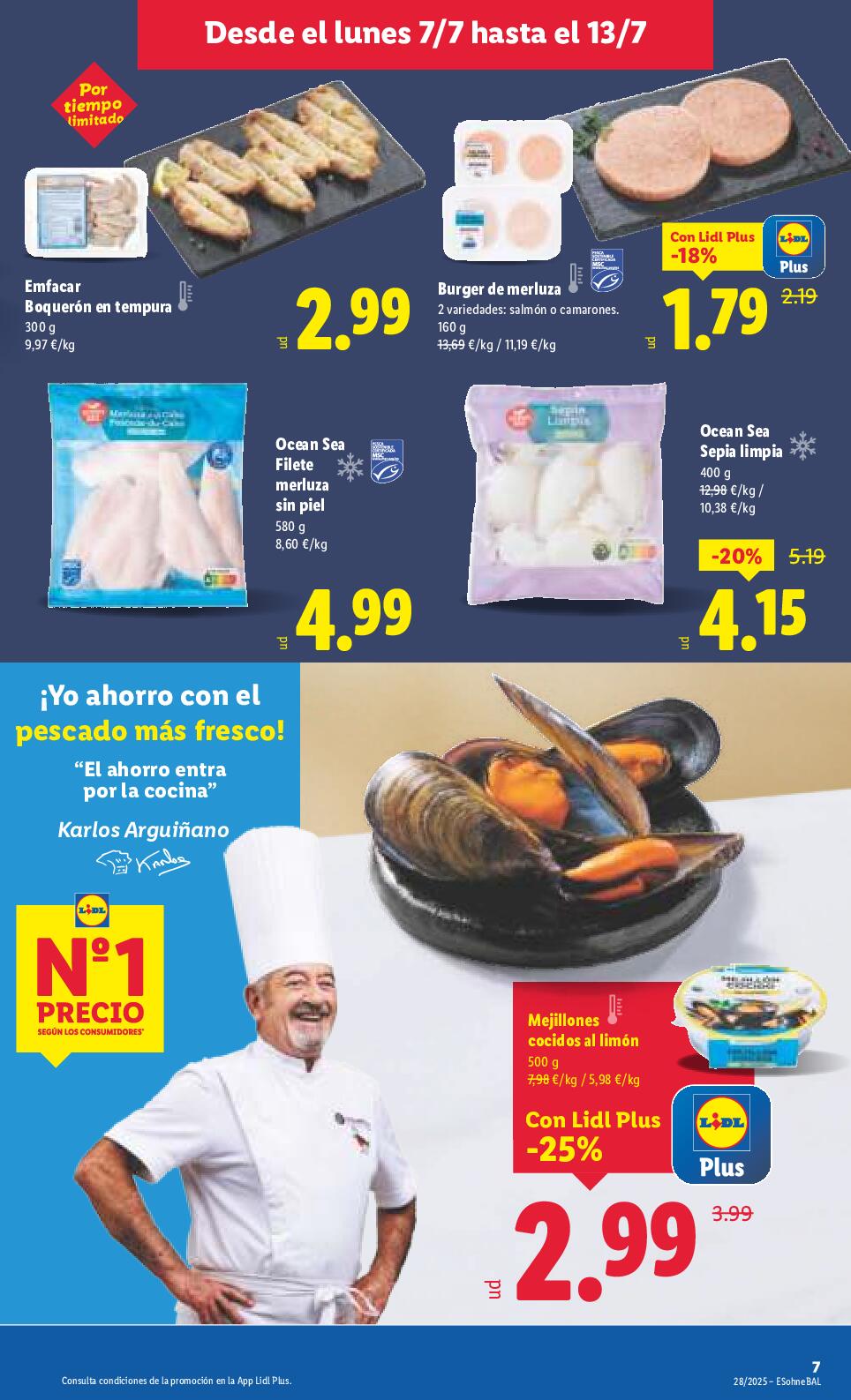Catálogo semanal Lidl. Página 07