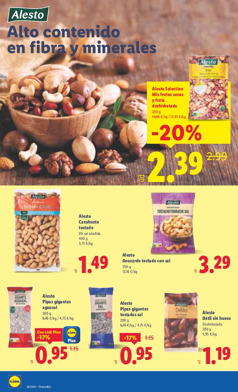 Catálogo semanal Lidl. Página 12