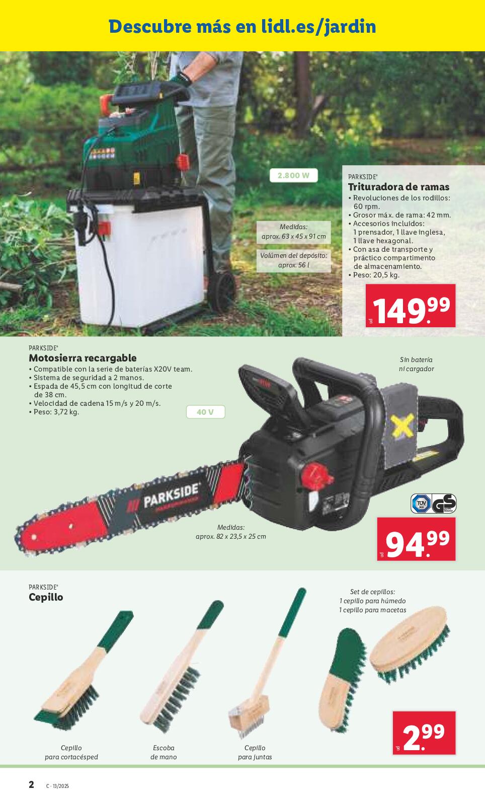 Dale vida a tu jardín Lidl. Página 02