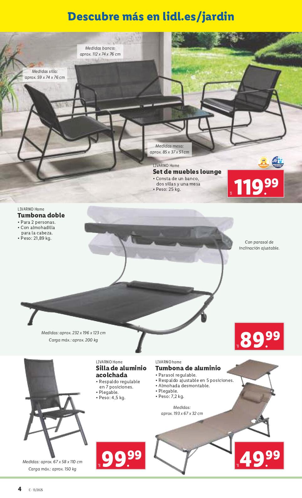 Dale vida a tu jardín Lidl. Página 04