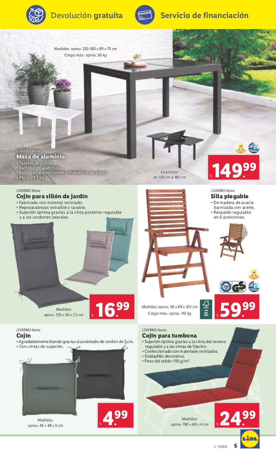 Dale vida a tu jardín Lidl. Página 05