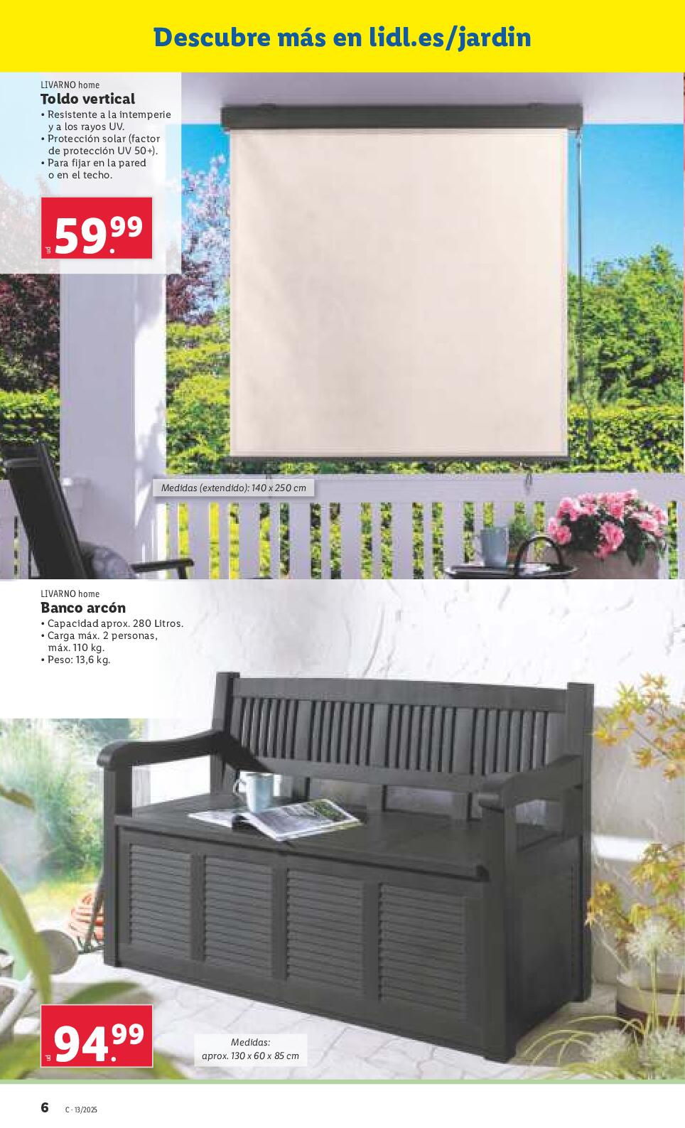 Dale vida a tu jardín Lidl. Página 06