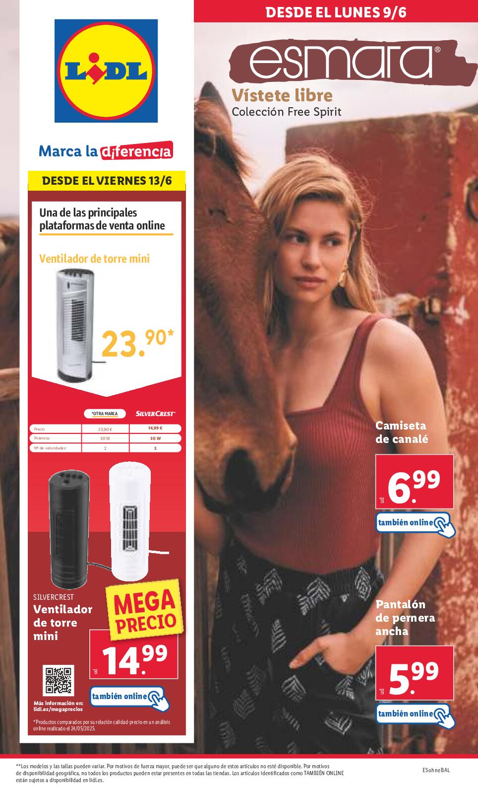 Folleto bazar Lidl. Página 01