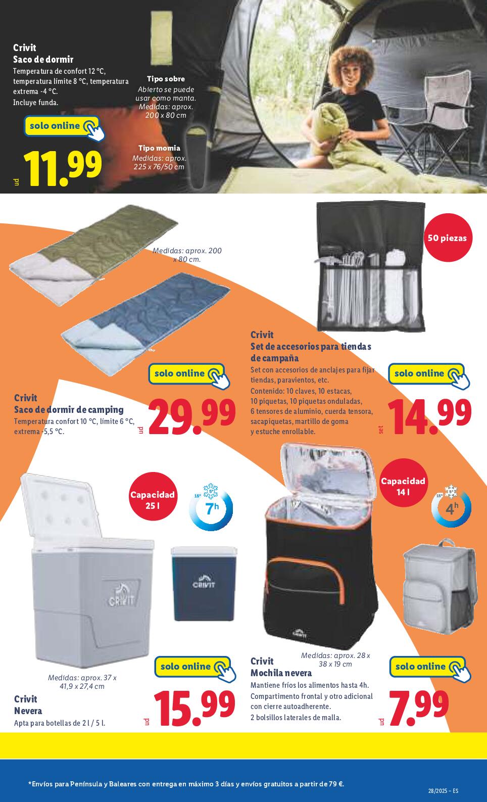 Folleto hogar Lidl. Página 25