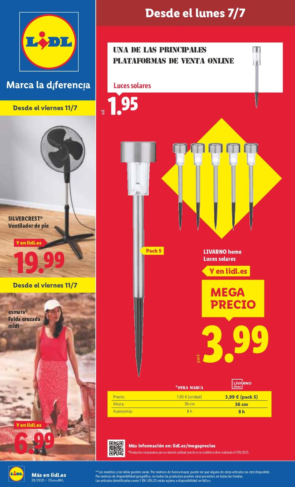 Folleto hogar Lidl. Página de portada