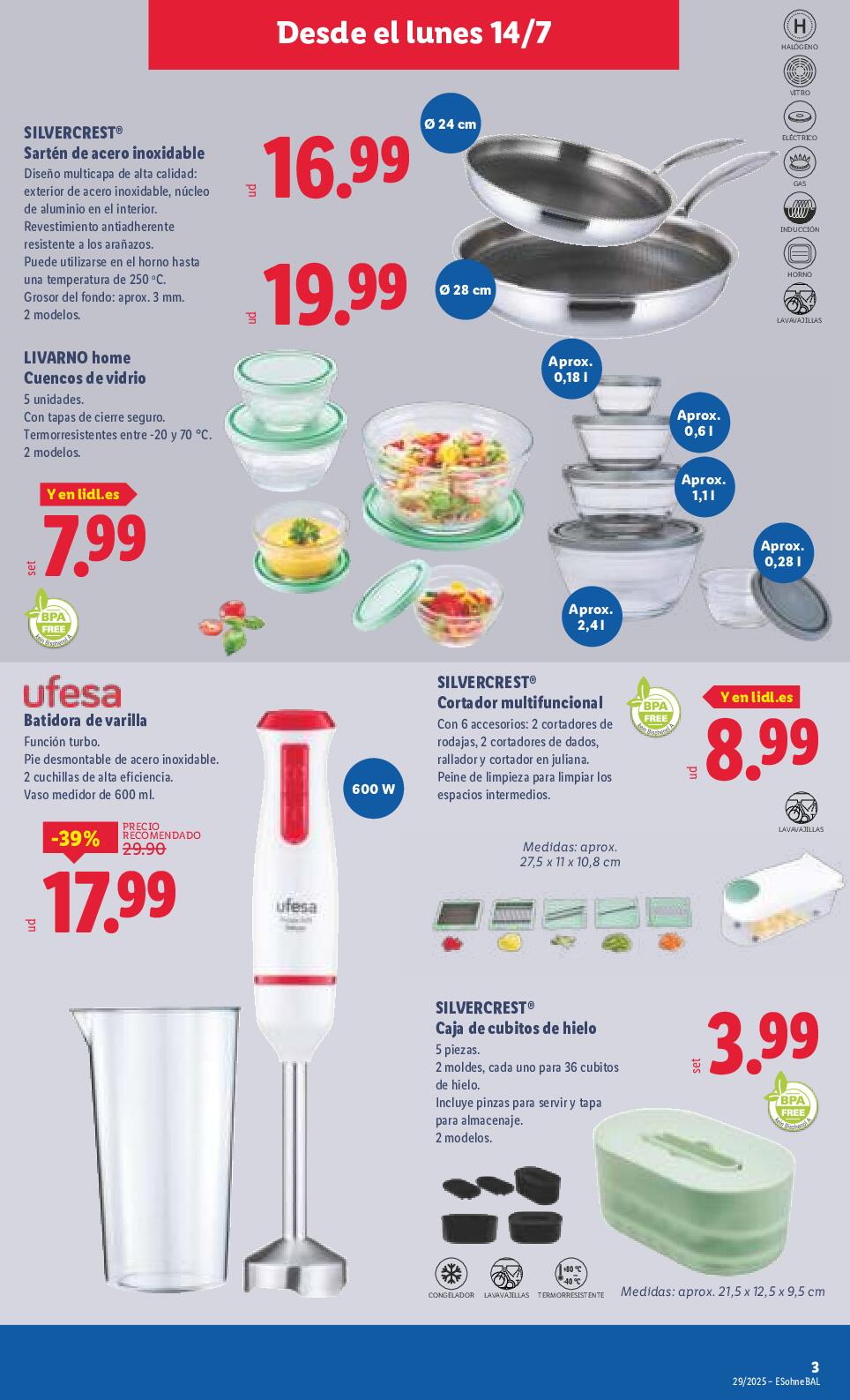 Folleto hogar Lidl. Página 03