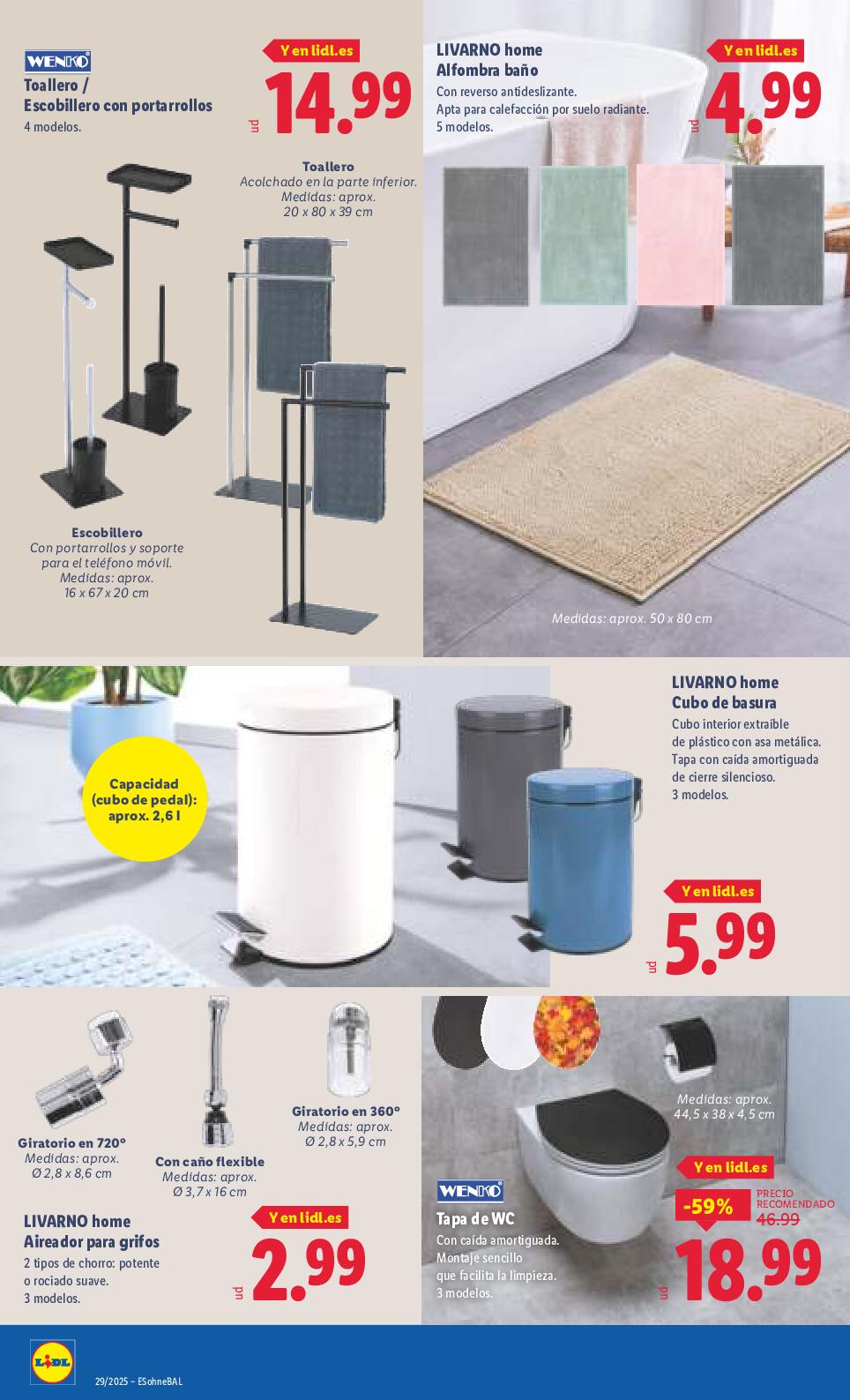 Folleto hogar Lidl. Página 16