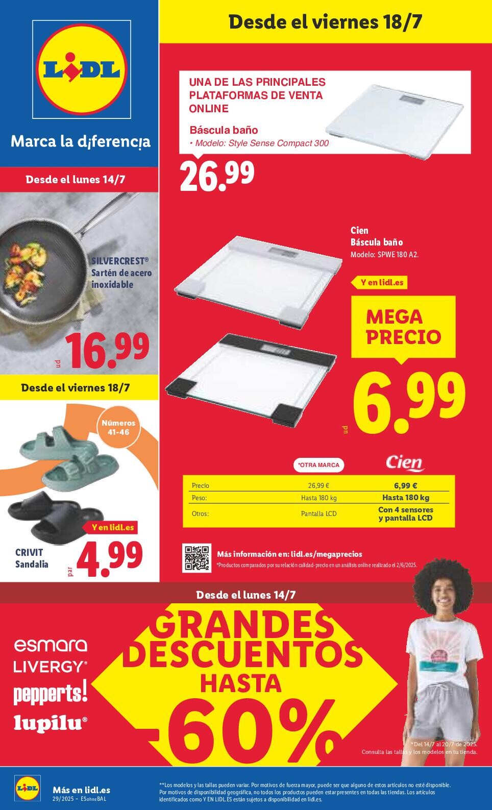 Folleto hogar Lidl. Página de portada