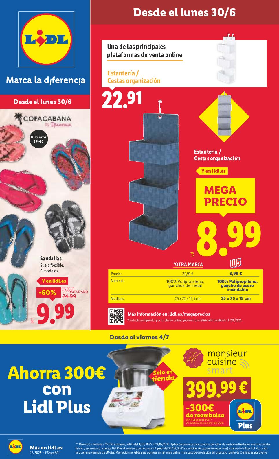 Folleto hogar y bazar Lidl. Página 01
