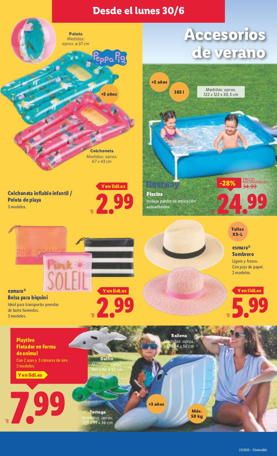 Folleto hogar y bazar Lidl. Página 07