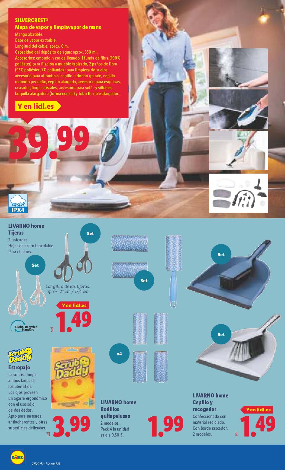 Folleto hogar y bazar Lidl. Página 10