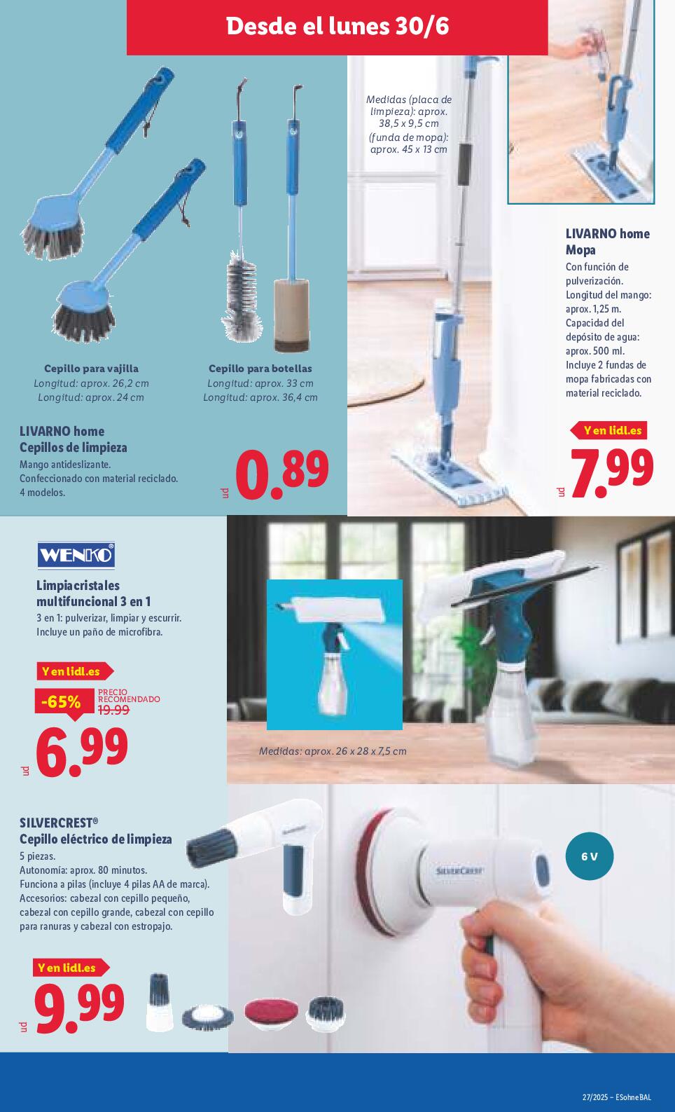 Folleto hogar y bazar Lidl. Página 11