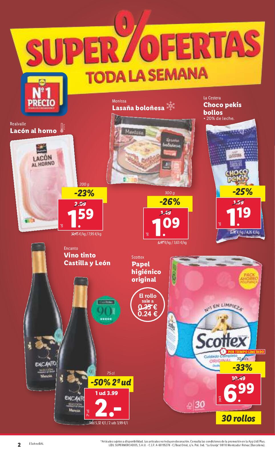 Folleto semanal Lidl. Página 04