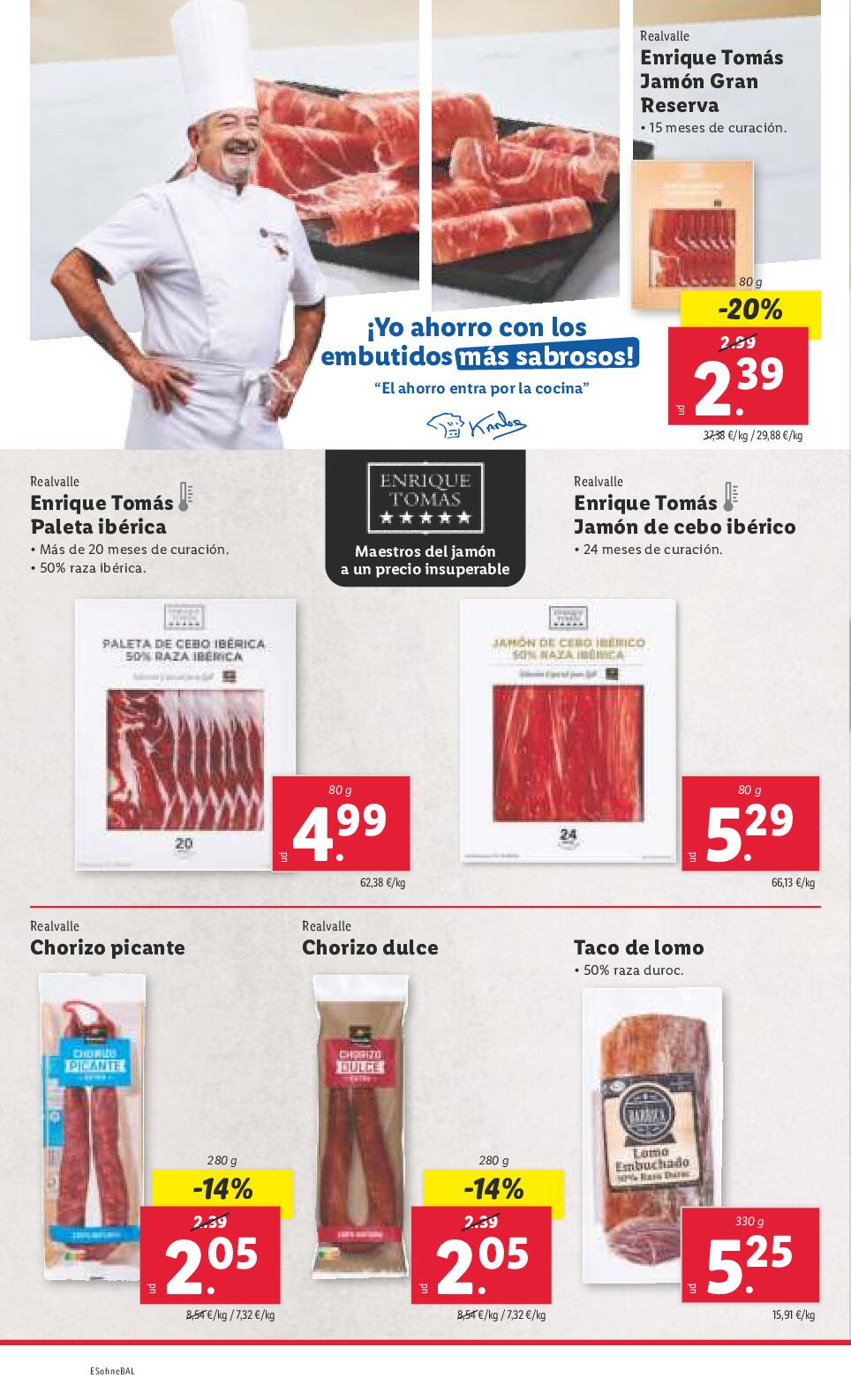 Folleto semanal Lidl. Página 12