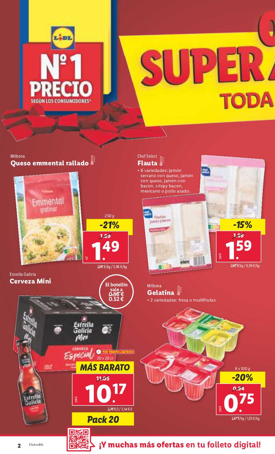 Folleto semanal Lidl. Página 02