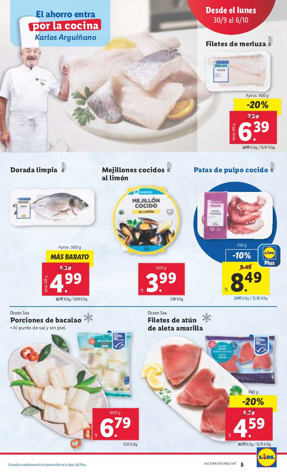 Folleto semanal Lidl. Página 05