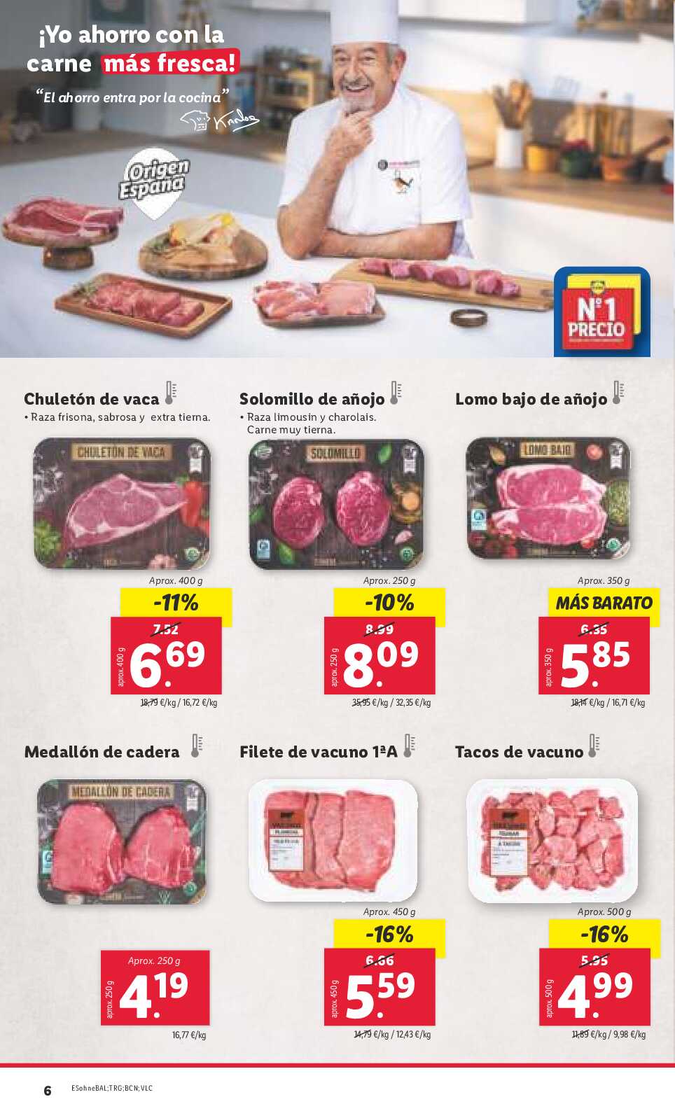 Folleto semanal Lidl. Página 06
