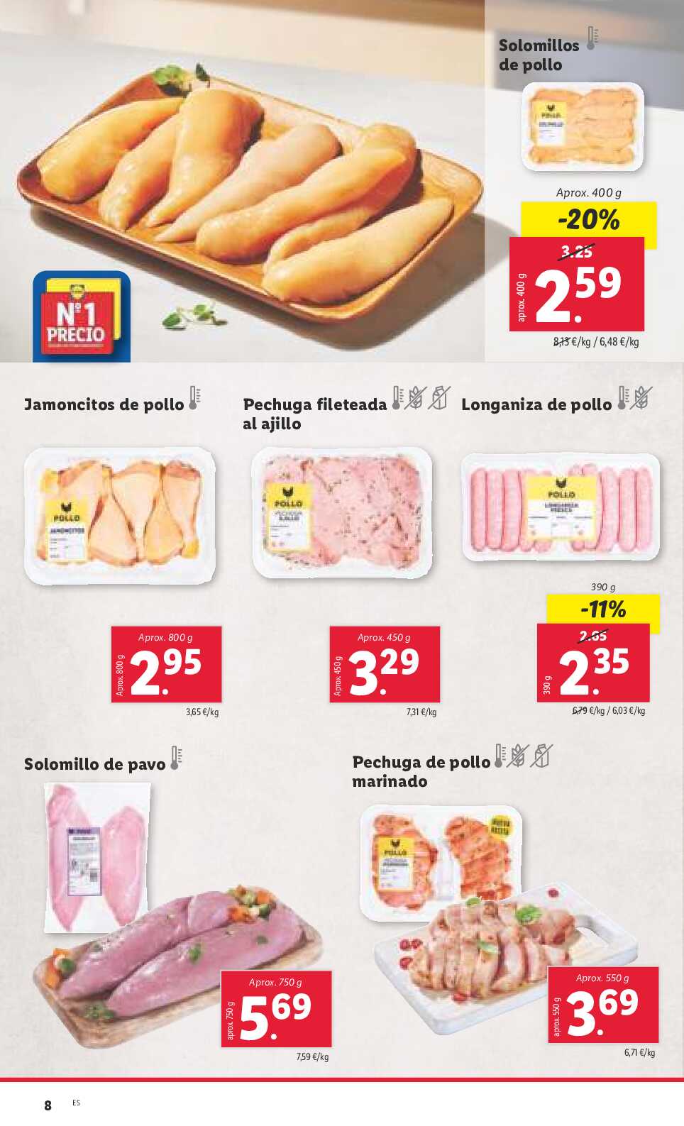 Folleto semanal Lidl. Página 08