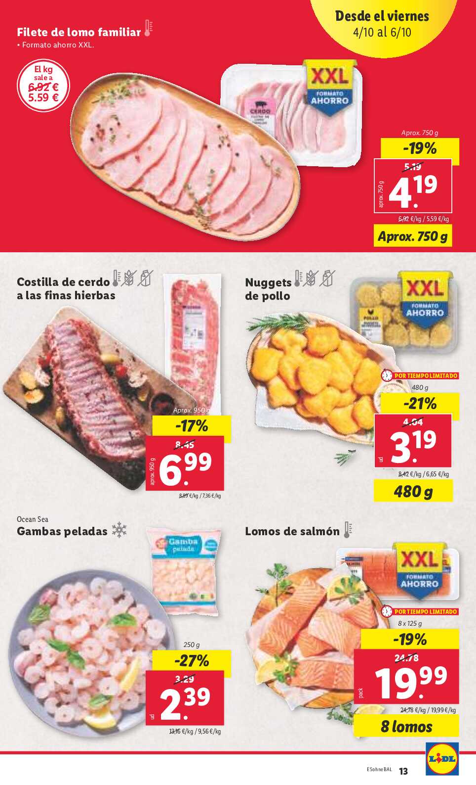 Folleto semanal Lidl. Página 13